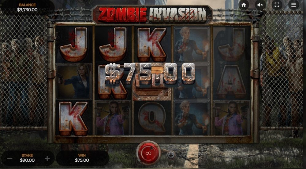 zombie invasion slot