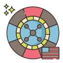 american roulette icon