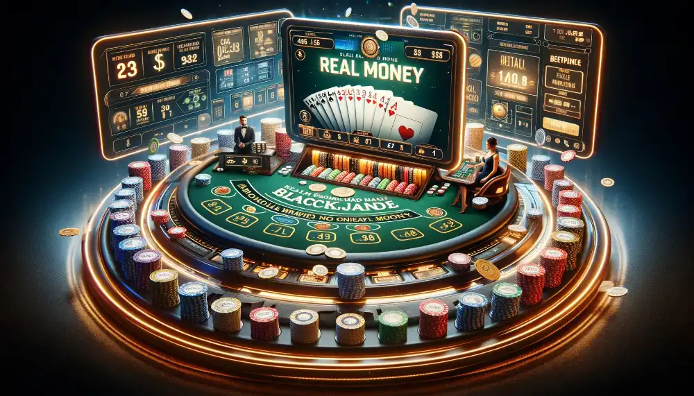 online blackjack for real money image