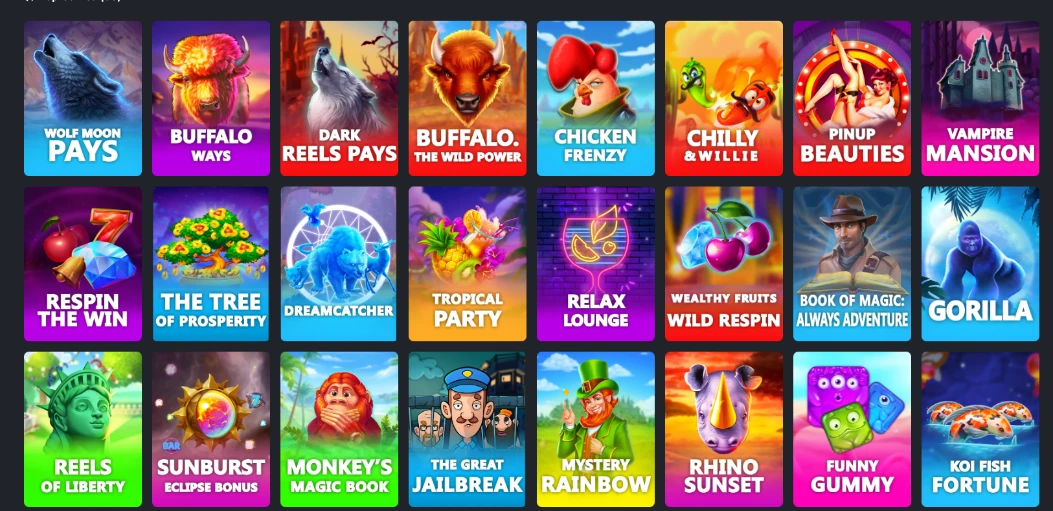 red dog casino top games
