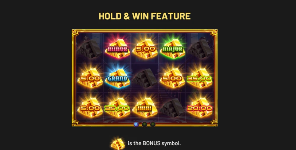 tycoon hold and win feature
