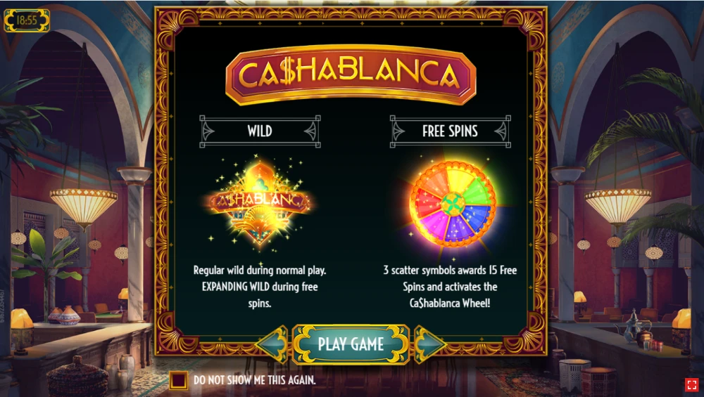 cashablanca slot feature