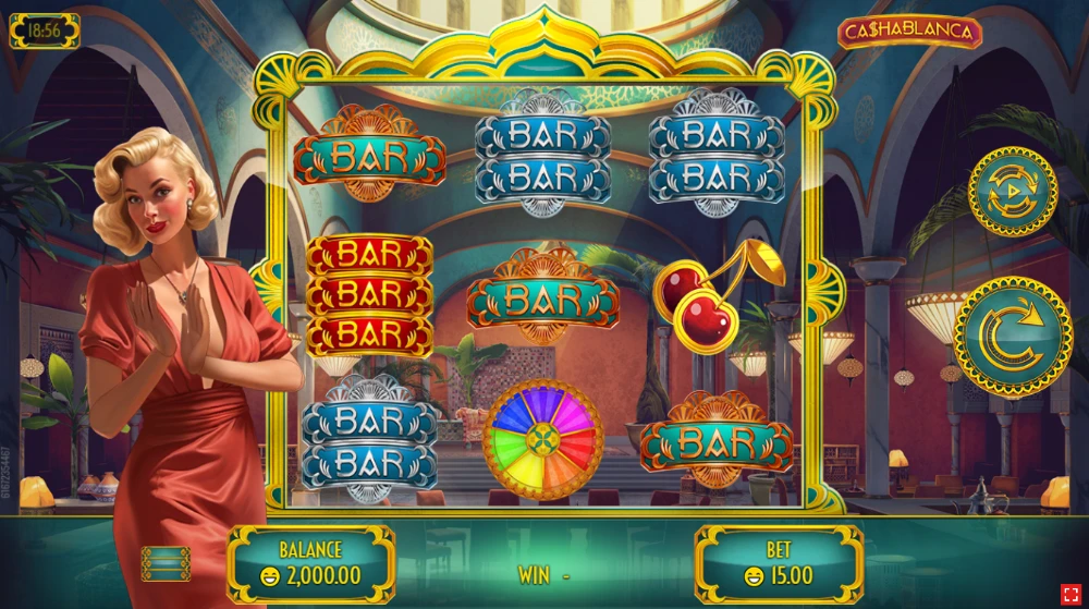 cashablanca slot gameplay