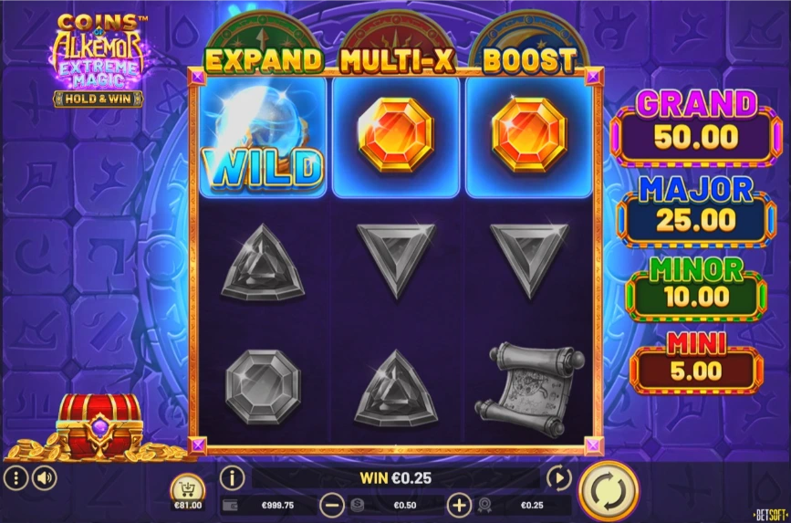 Coins of Alkemor Betsoft Slot