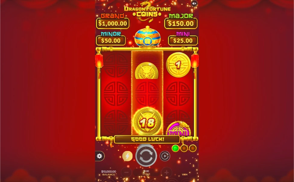 Dragon Fortune Coins Slot