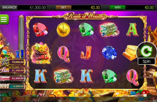 Reels of Wealth Slot Jackpot