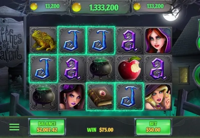 witches of salem slot